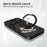 CASEKOO Tarot Series for iPhone 18 Pro / 17 Pro Magnetic Case Rotating Ring Kickstand PC + TPU Shockproof Cover - Tarot Vine Moon - 5