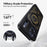 CASEKOO Tarot Series for iPhone 18 Pro / 17 Pro Magnetic Case Rotating Ring Kickstand PC + TPU Shockproof Cover - Tarot Vine Moon - 7