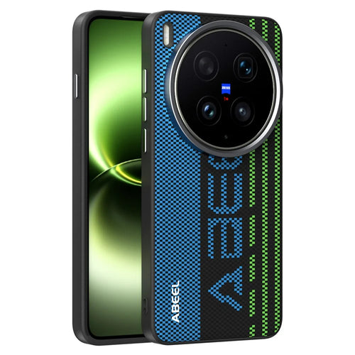 ABEEL For vivo X300 Ultra 5G Magnetic Case Micro-Embossing 6D Printed PC TPU Aluminum Alloy Leather Phone Cover - Outstanding No. 1 - 1