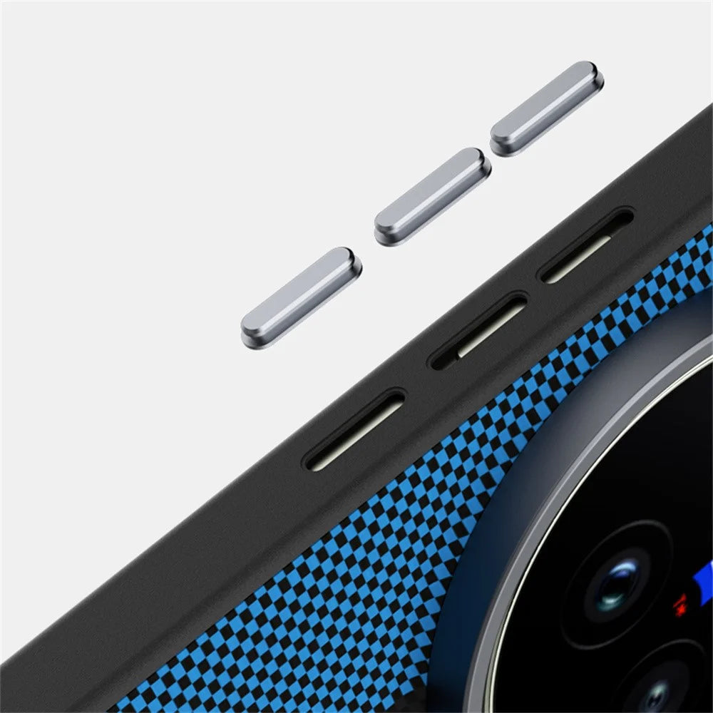 ABEEL For vivo X300 Ultra 5G Magnetic Case Micro-Embossing 6D Printed PC TPU Aluminum Alloy Leather Phone Cover - Outstanding No. 1 - 5