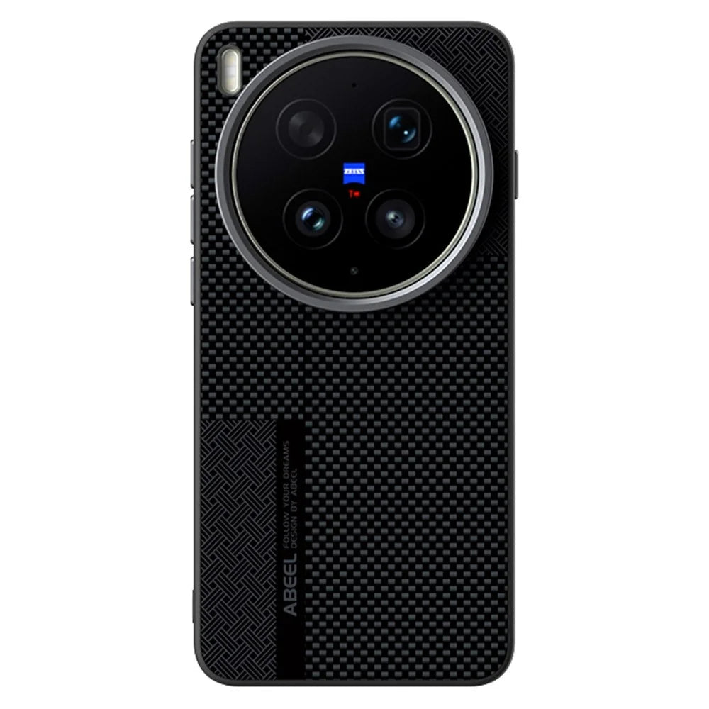 ABEEL For vivo X300 Ultra 5G Magnetic Case Ultra-thin 6D Printed Shockproof TPU PC Aluminum Alloy Leather Phone Cover - Guardian Model 2 No. 1 - 2