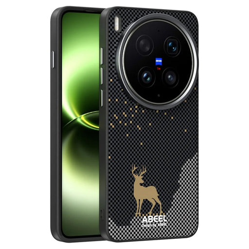 ABEEL For vivo X300 Ultra 5G Magnetic Case Ultra Slim PC TPU Phone Back Cover - Deer - 1