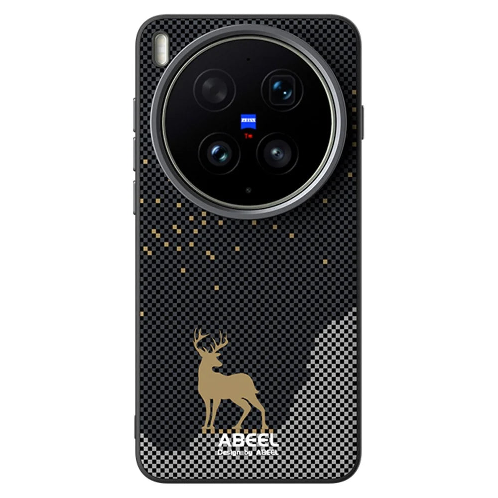 ABEEL For vivo X300 Ultra 5G Magnetic Case Ultra Slim PC TPU Phone Back Cover - Deer - 2