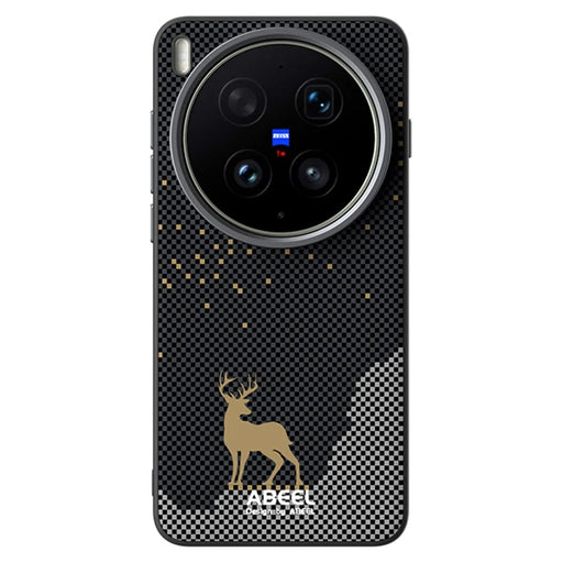 ABEEL For vivo X300 Ultra 5G Magnetic Case Ultra Slim PC TPU Phone Back Cover - Deer - 2