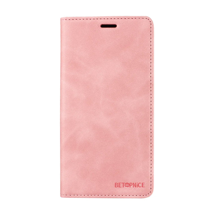 BETOPNICE For Google Pixel 11 Pro / Google Pixel 11 Case Magnetic Closure RFID Blocking Wallet Stand Leather Phone Cover - Pink - 4