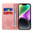 BETOPNICE For Google Pixel 11 Pro / Google Pixel 11 Case Magnetic Closure RFID Blocking Wallet Stand Leather Phone Cover - Pink - 5