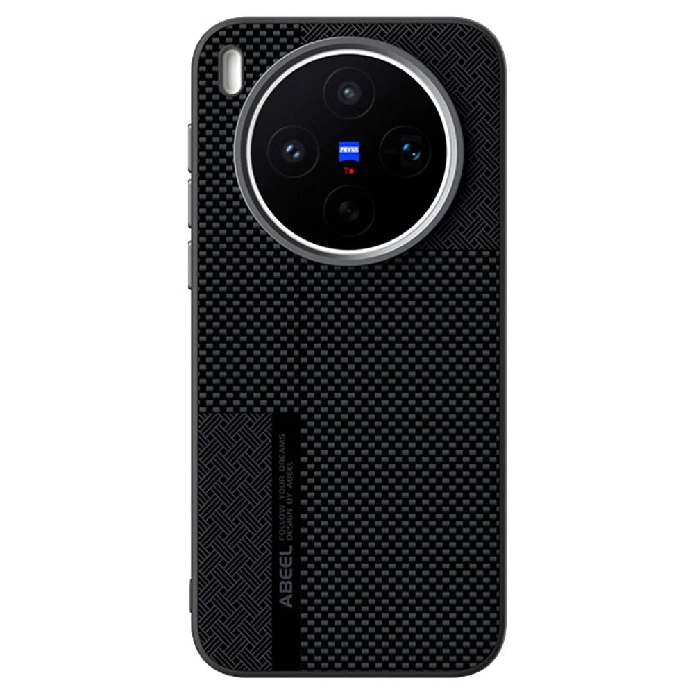 ABEEL For vivo X300s 5G Magnetic Case Ultra-thin 6D Printed Shockproof TPU PC Aluminum Alloy Leather Phone Cover - Guardian Model 2 No. 1 - 2
