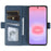 For Samsung Galaxy A37 5G Leather Case Wallet Stand TPU + PU Skin-touch Cover - Blue - 2