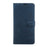 For iPhone 16 Pro Max Wallet Stand Case Card Slots Skin-feel TPU + PU Leather Flip Cover - Blue - 7