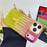 For iPhone 17 Pro Magnetic Case Multicolor Gradient Stripe TPU PC Shockproof Cover Compatible with Magsafe - Gradient Pink Yellow - 3