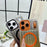 For iPhone 17 Pro Max Magnetic Case Gradient Stripe TPU PC Shockproof Cover Compatible with Magsafe - Orange - 6