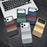For iPhone 17 Pro Max Magnetic Case Striped Textile Pattern Skin-touch PC Cover - Yellow Stripe - 5