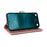 For Nothing Phone (4a) Pro Leather Case Stand Wallet Phone Cover with Shoulder  /  Wrist Strap - Pink - 6