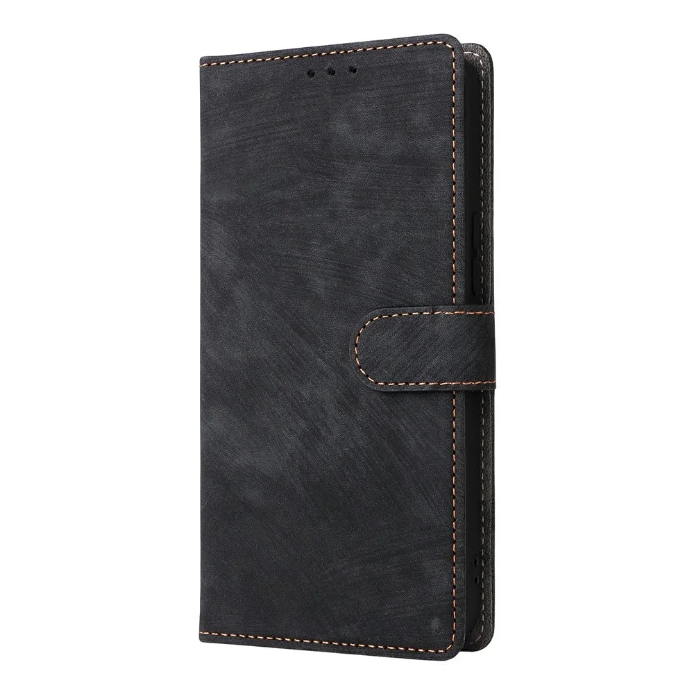 For Nothing Phone (4a) Pro Case Wallet RFID Blocking PU Leather Phone Cover Stand with Strap - Black - 7