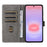 For Samsung Galaxy A57 5G Case Wallet RFID Blocking PU Leather Phone Cover Stand with Strap - Black - 2