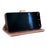 For Sony Xperia 1 VIII Leather Case Stand Wallet Phone Cover with Shoulder  /  Wrist Strap - Pink - 5