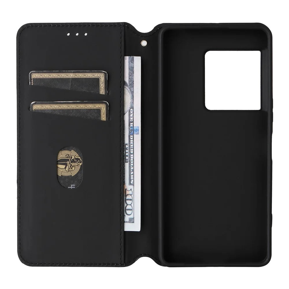 For Sony Xperia 1 VIII Case Wallet Rhombus Imprinted PU Leather Phone Cover - Silver - 3