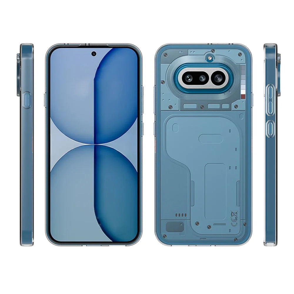10Pcs   /   Pack For Nothing Phone (4a) Case Watermark Free TPU Protective Phone Cover - Transparent - 6