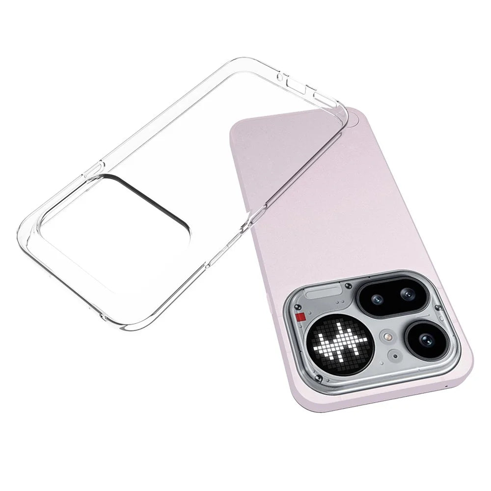10Pcs   /   Pack For Nothing Phone (4a) Pro Case Watermark Free TPU Protective Phone Cover - Transparent - 4