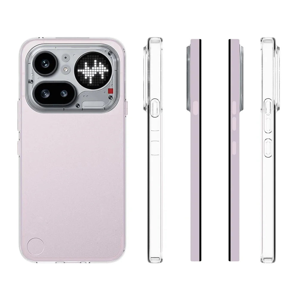 10Pcs   /   Pack For Nothing Phone (4a) Pro Case Watermark Free TPU Protective Phone Cover - Transparent - 5