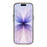 For iPhone 17 Magnetic Case Glitter Clear PC TPU Protective Cover - Rose - 3