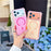 For iPhone 17 Pro Max Magnetic Case Feather Texture Shockproof TPU PC Detachable 2-in-1 Phone Cover Compatible with Masafe - Rose - 2