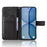 For Nothing Phone (4a) Leather Wallet Case with Strap Diamond Texture Phone Cover - Black - 6