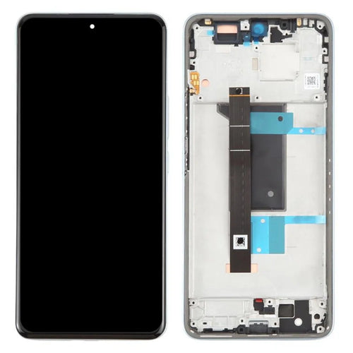 For Xiaomi Redmi Note 15 Pro 4G (Global) 25100RA69G OEM Grade S AMOLED Screen and Digitizer Assembly + Frame (Without Logo) - Blue - 1