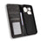 For Nothing Phone (4a) Pro Leather Case Wallet Stand Retro Texture Phone Cover - Black - 5