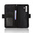 For Samsung Galaxy A37 5G Leather Case Phone Wallet Cover with Multiple Card Slots - Black - 4