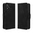 For TCL K70 SE 4G Leather Case Phone Wallet Cover with Multiple Card Slots - Black - 1