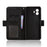 For TCL K70 SE 4G Leather Case Phone Wallet Cover with Multiple Card Slots - Black - 4