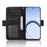 For Realme 16 5G Leather Case Phone Wallet Cover with Multiple Card Slots - Black - 5