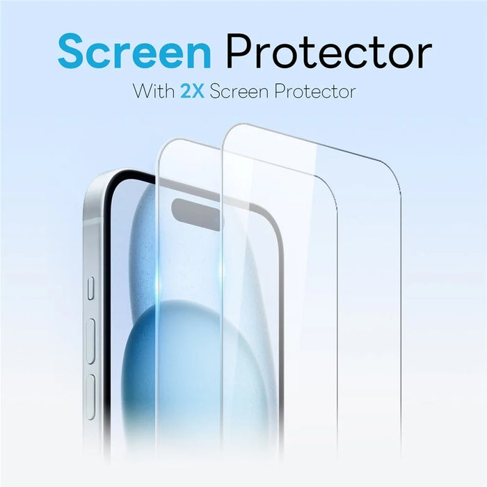 NORTHJO 5 in 1 Set for iPhone 17 Pro Magnetic Case Translucent Matte Shockproof Phone Cover with 2Pcs Front Screen Protector + 2Pcs Lens Film - Pink - 3