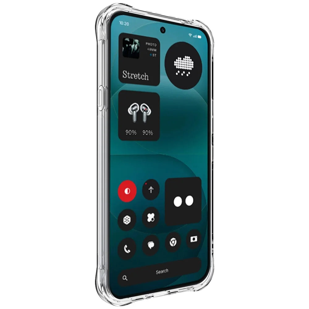 IMAK For Nothing Phone (4a) Pro Case TPU Phone Cover Airbag Shockproof Protection - Transparent - 2