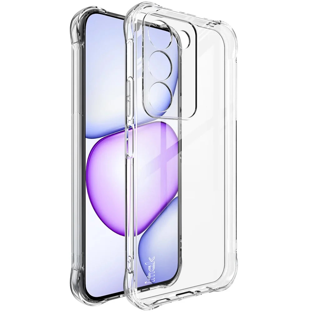 IMAK For Realme C83 5G  /  P4 Lite 5G Case TPU Phone Cover Airbag Shockproof Protection - Transparent - 1