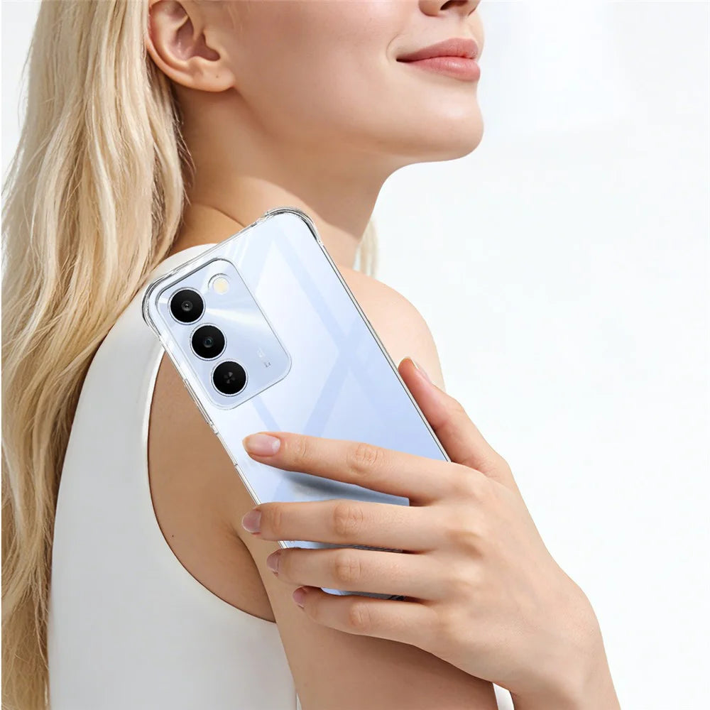 IMAK For Realme C83 5G  /  P4 Lite 5G Case TPU Phone Cover Airbag Shockproof Protection - Transparent - 5