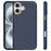 For iPhone 16 Plus Case Compatible with MagSafe Carbon Fiber Texture Shockproof Leather TPU PC Protective Cover - Sapphire - 2