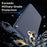 For iPhone 16 Plus Case Compatible with MagSafe Carbon Fiber Texture Shockproof Leather TPU PC Protective Cover - Sapphire - 5