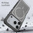 For iPhone 18 Pro Max / 17 Pro Max Magnetic Case Removable Backplate Shockproof PC TPU Cover - Black - 4