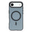 For iPhone Air Magnetic Case Anti-fingerprint Soft-touch Shockproof  TPU + PC Cover - Black - 2