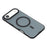 For iPhone Air Magnetic Case Anti-fingerprint Soft-touch Shockproof  TPU + PC Cover - Black - 4