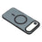 For iPhone Air Magnetic Case Anti-fingerprint Soft-touch Shockproof  TPU + PC Cover - Black - 5