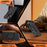 For iPhone 15 Case Magnetic Case Ring Kickstand Slide Camera Cover TPU PC Hybrid Phone Shell - Black - 4
