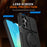 For Samsung Galaxy A26 5G Case Magnetic Case Ring Kickstand Slide Camera Cover TPU PC Hybrid Phone Shell - Black - 5
