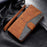 For Google Pixel 11 Leather Case Splicing Stitching Wallet Phone Cover with Wrist Strap - Brown - 4