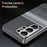 For Samsung Galaxy S26 Ultra Case Card Slot View Window Gradient Color Checkered Pattern Leather Phone Cover - Black - 6