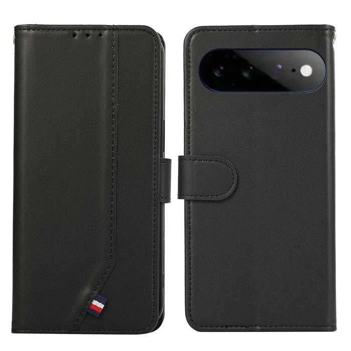 For Google Pixel 11 Pro XL Case RFID Blocking Flip Leather Phone Cover - Black - 1