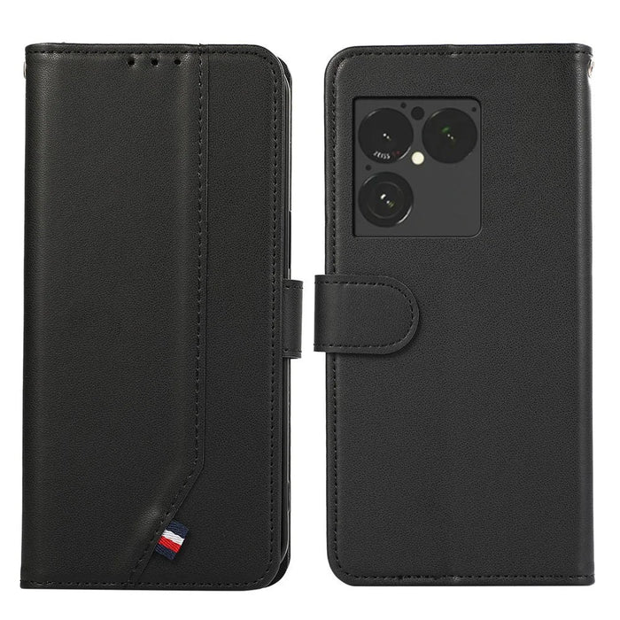 For Sony Xperia 1 VIII Case RFID Blocking Flip Leather Phone Cover - Black - 1