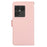 ABEEL For Sony Xperia 1 VIII Case Leather Phone Cover with RFID Blocking Wallet - Pink - 7